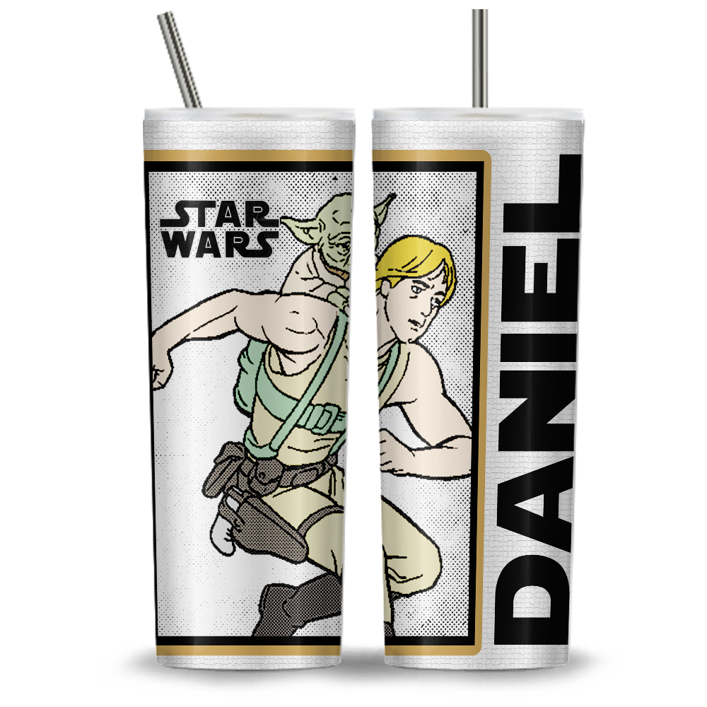 Großes Bündel Star Wars Charaktere Tumbler Wrap, 20oz Skinny Straight, Full Tumbler Wrap, Star Wars Wrap png, Sublimation Design