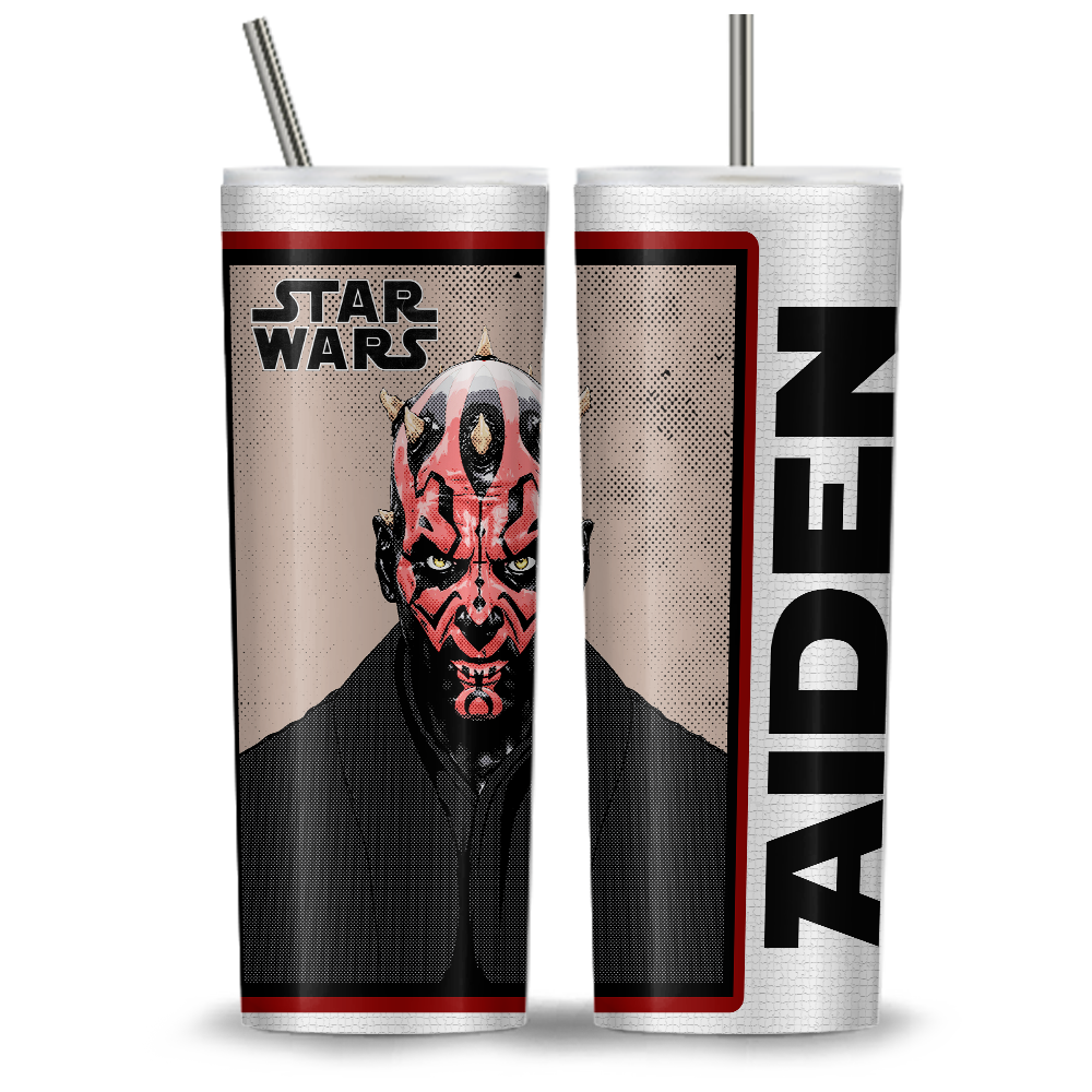 Großes Bündel Star Wars Charaktere Tumbler Wrap, 20oz Skinny Straight, Full Tumbler Wrap, Star Wars Wrap png, Sublimation Design