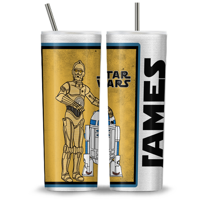 Großes Bündel Star Wars Charaktere Tumbler Wrap, 20oz Skinny Straight, Full Tumbler Wrap, Star Wars Wrap png, Sublimation Design