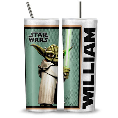 Großes Bündel Star Wars Charaktere Tumbler Wrap, 20oz Skinny Straight, Full Tumbler Wrap, Star Wars Wrap png, Sublimation Design