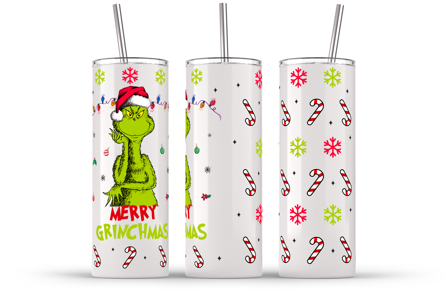 Christmas Tumbler Bundle, 20oz Skinny Straight