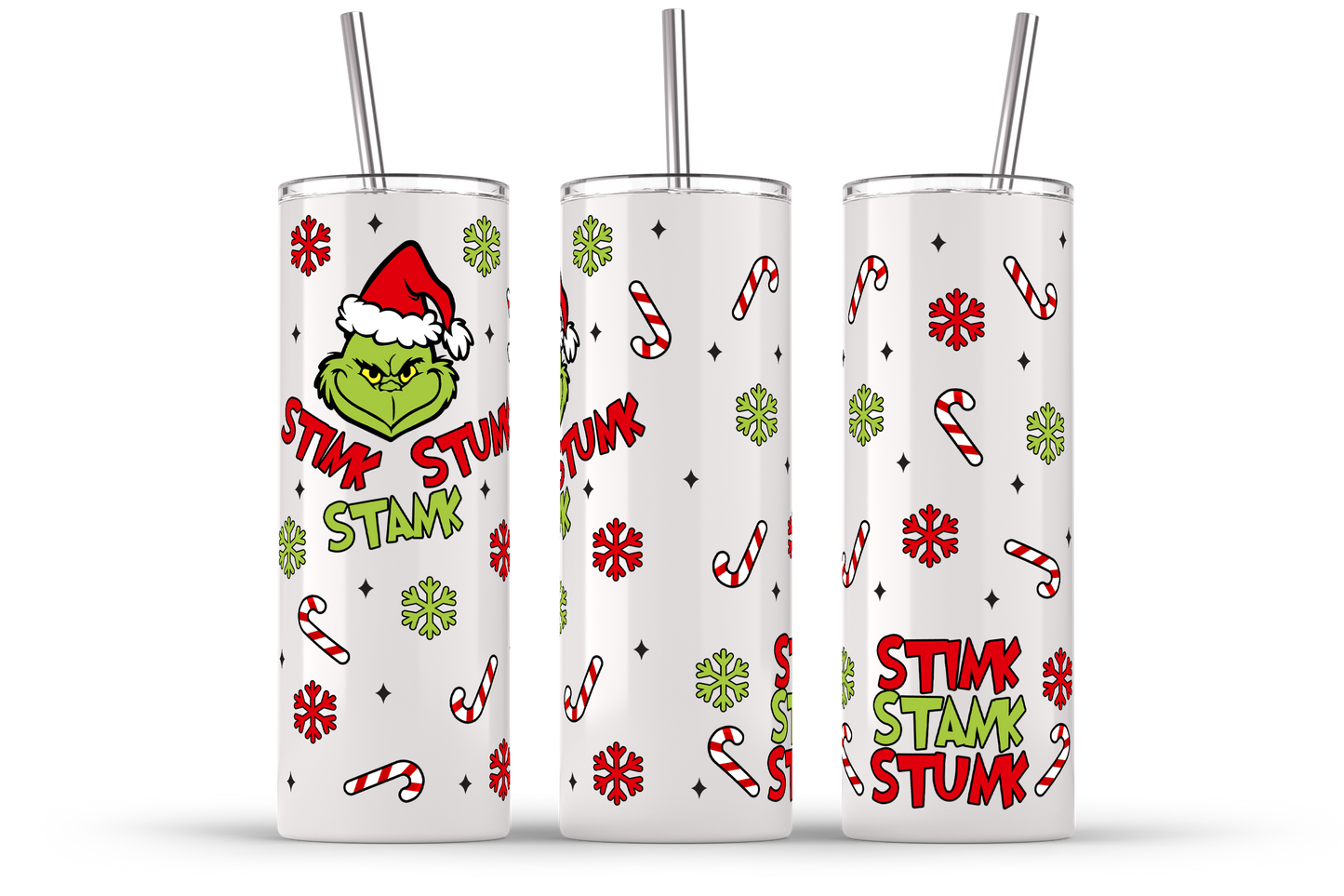 Christmas Tumbler Bundle, 20oz Skinny Straight