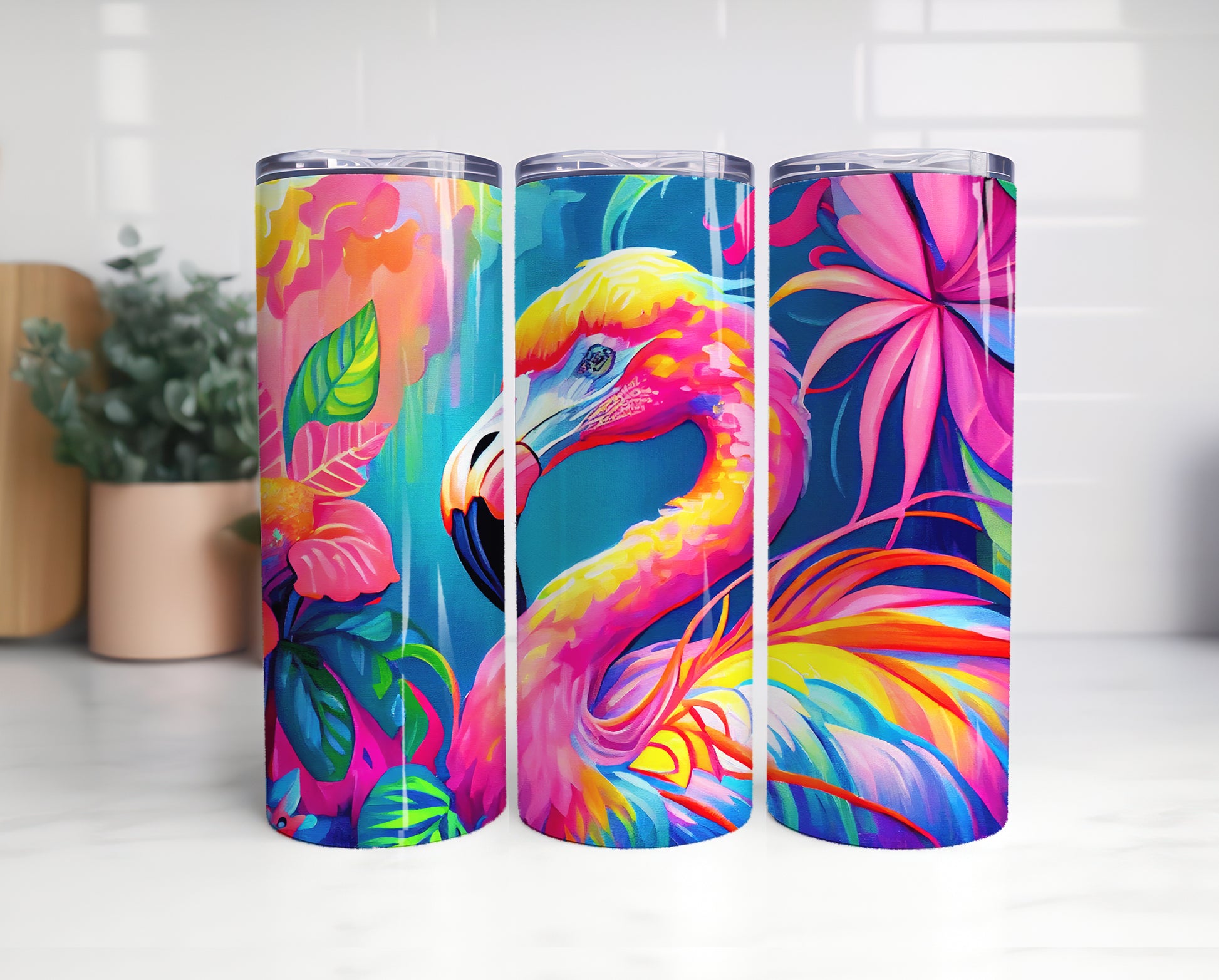 24 PNG TUMBLER Colorful Animals and Plants design 20oz Tumbler 2, PNG download - VartDigitals