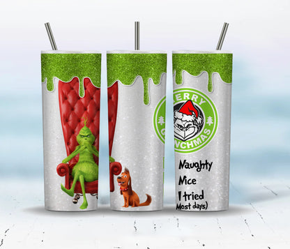 Christmas Tumbler Sublimation Designs  20oz Skinny Tumbler Bundle Wrap