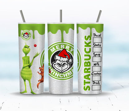 Christmas Tumbler Sublimation Designs  20oz Skinny Tumbler Bundle Wrap