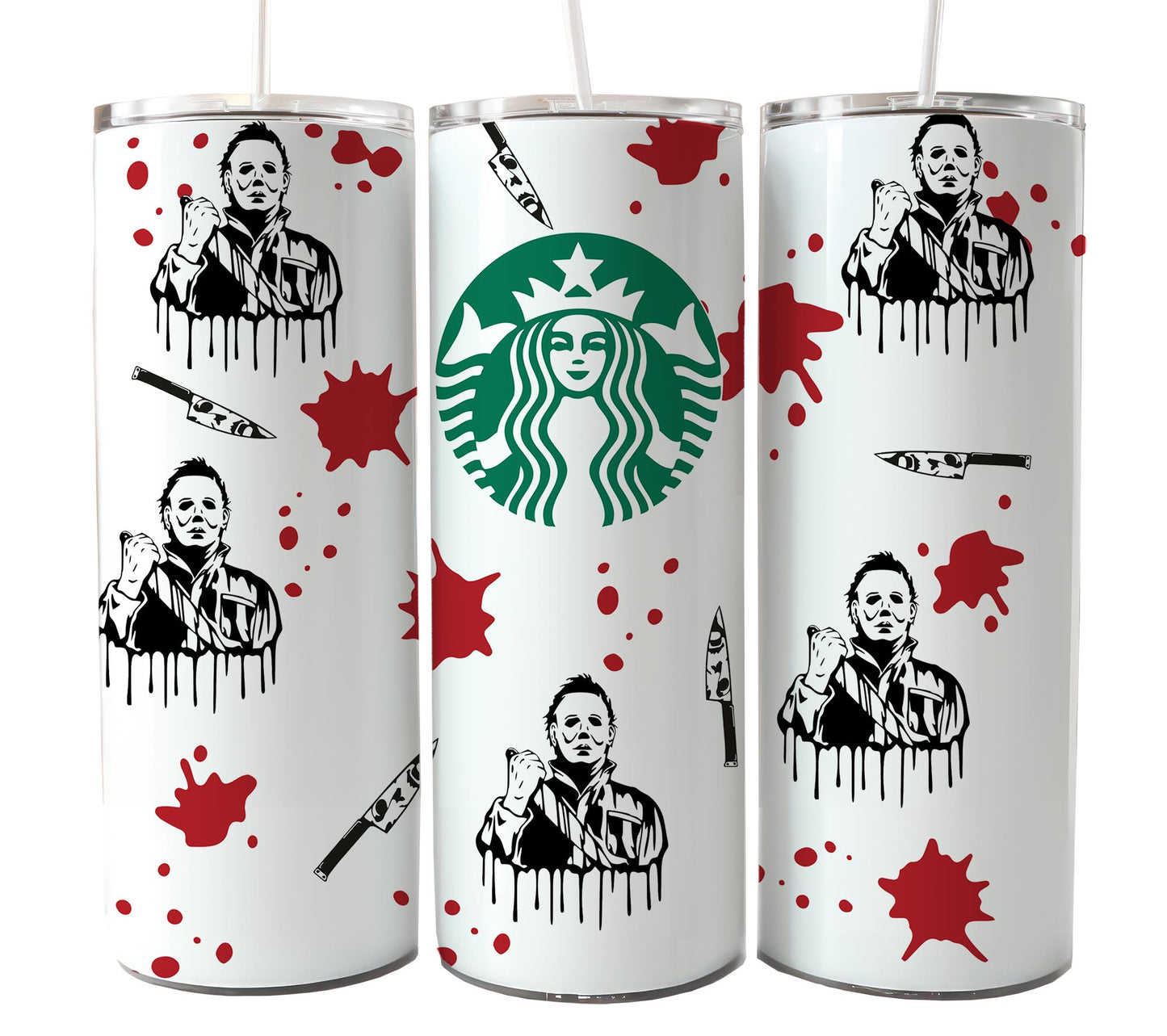 60+ Bundle 20oz Tumbler Wrap Halloween CT06