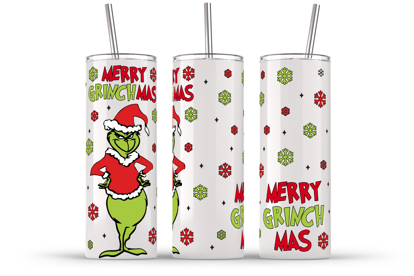 Christmas Tumbler Bundle, 20oz Skinny Straight