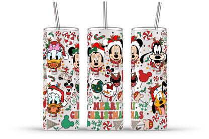 Weihnachtsbecher-Paket, 20oz Skinny Straight, 20oz Weihnachtsbecher, Weihnachtsbecher Wrap, Tumbler Wrap Png, Digitaler Download