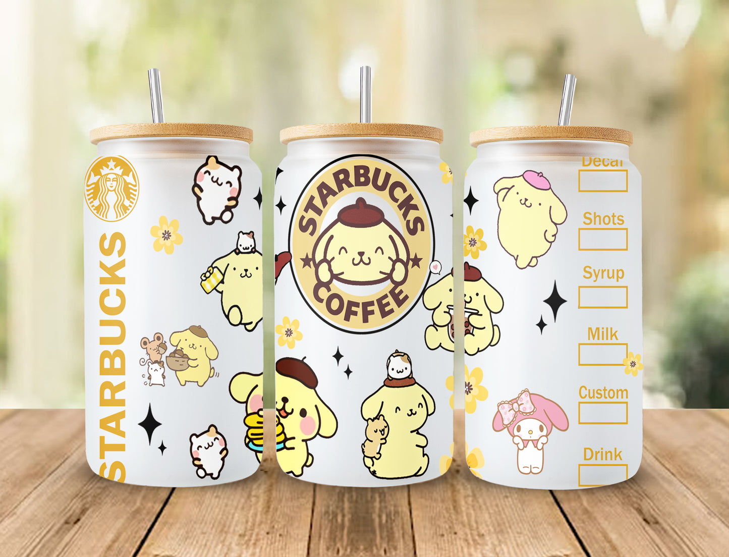 Bundle Kawaii Kitty Coffee Tumbler Wrap, Kitty Coffee, Kitty 16oz Can Glass Wrap, Kitty Tumbler Wrap, Pink Cat Tumbler, Instant Download 3 - VartDigitals