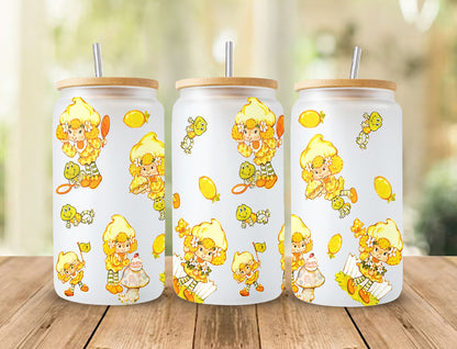 80er Cartoon Dose Glas, 16oz Dose Glas Wrap Design PNG, Retro Cartoon 80er Tumbler, 80er Cartoons png, Retro 80er Cartoons Tumbler Wrap, Png 3 