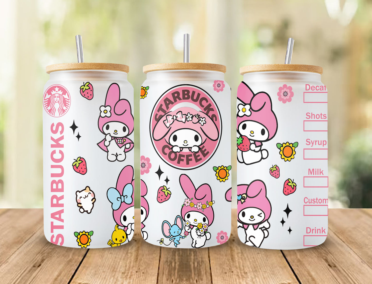 Bundle Kawaii Kitty Coffee Tumbler Wrap, Kitty Coffee, Kitty 16oz Can Glass Wrap, Kitty Tumbler Wrap, Pink Cat Tumbler, Instant Download 4 - VartDigitals