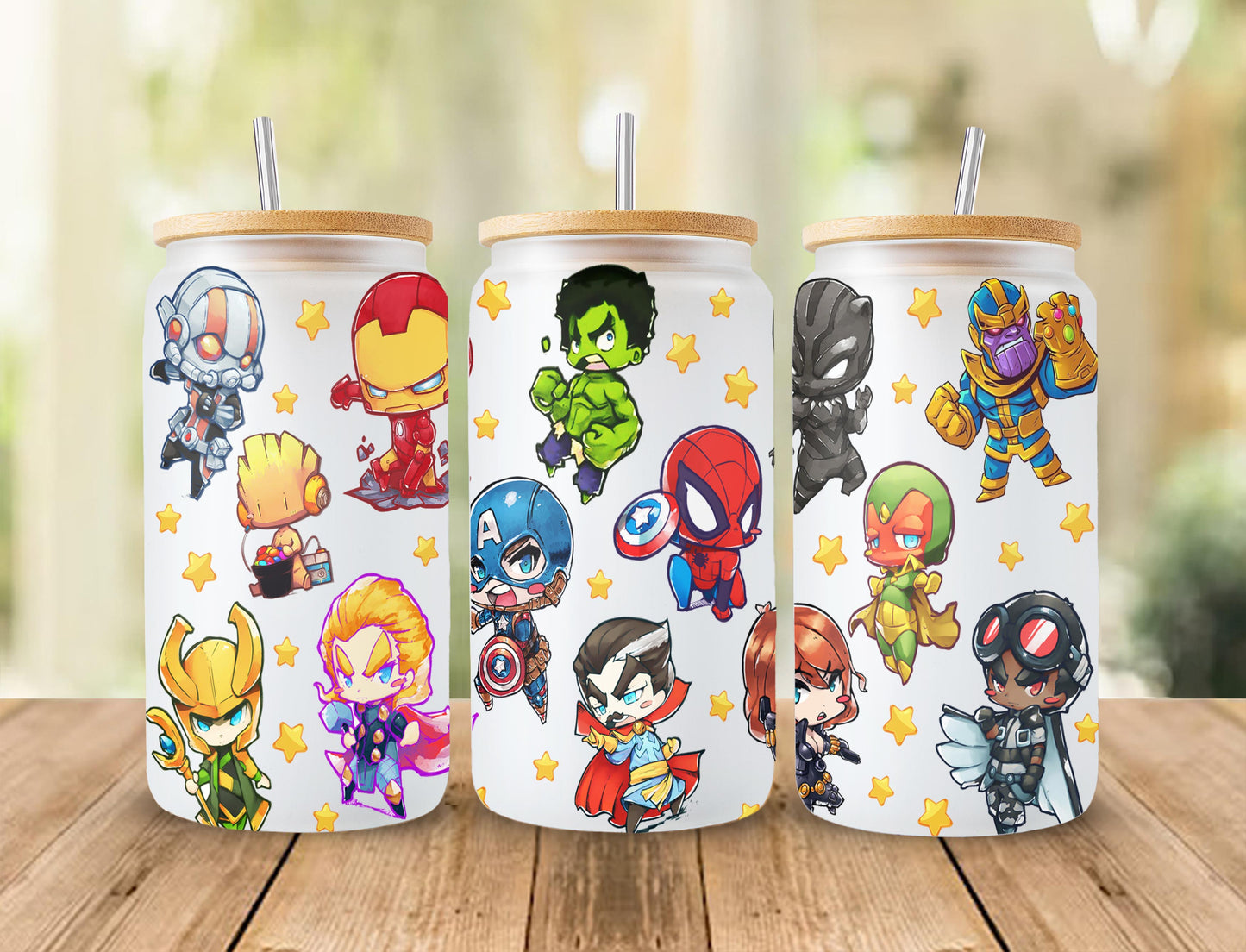 Avengers Tumbler, Comics Tumbler, 16oz Dose Glas, Cartoon Comics Tumbler, Hero Tumbler Wrap Sublimation, Comics Sublimation, Dose Glas Wrap