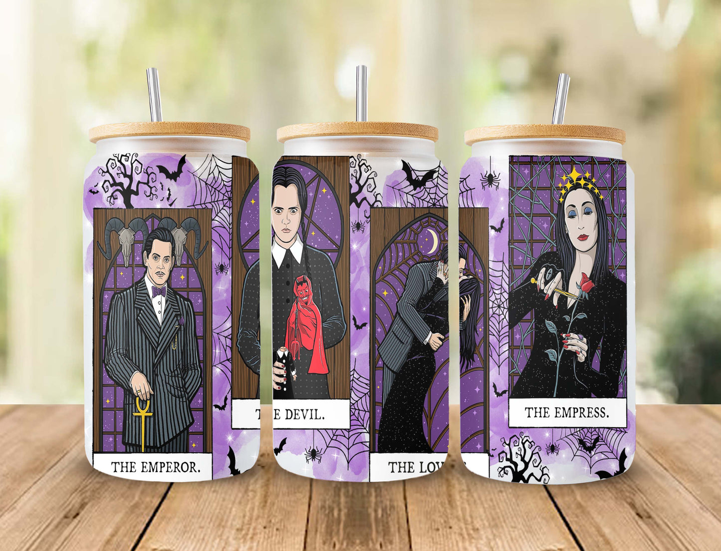 Family Libbey Beer Can Glass 16oz Wrap, Halloween Family Glass Can Png Download