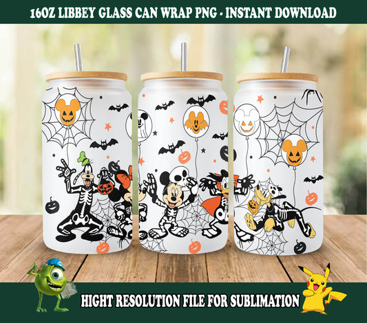 Halloween Libbey 16 oz Design MK 01