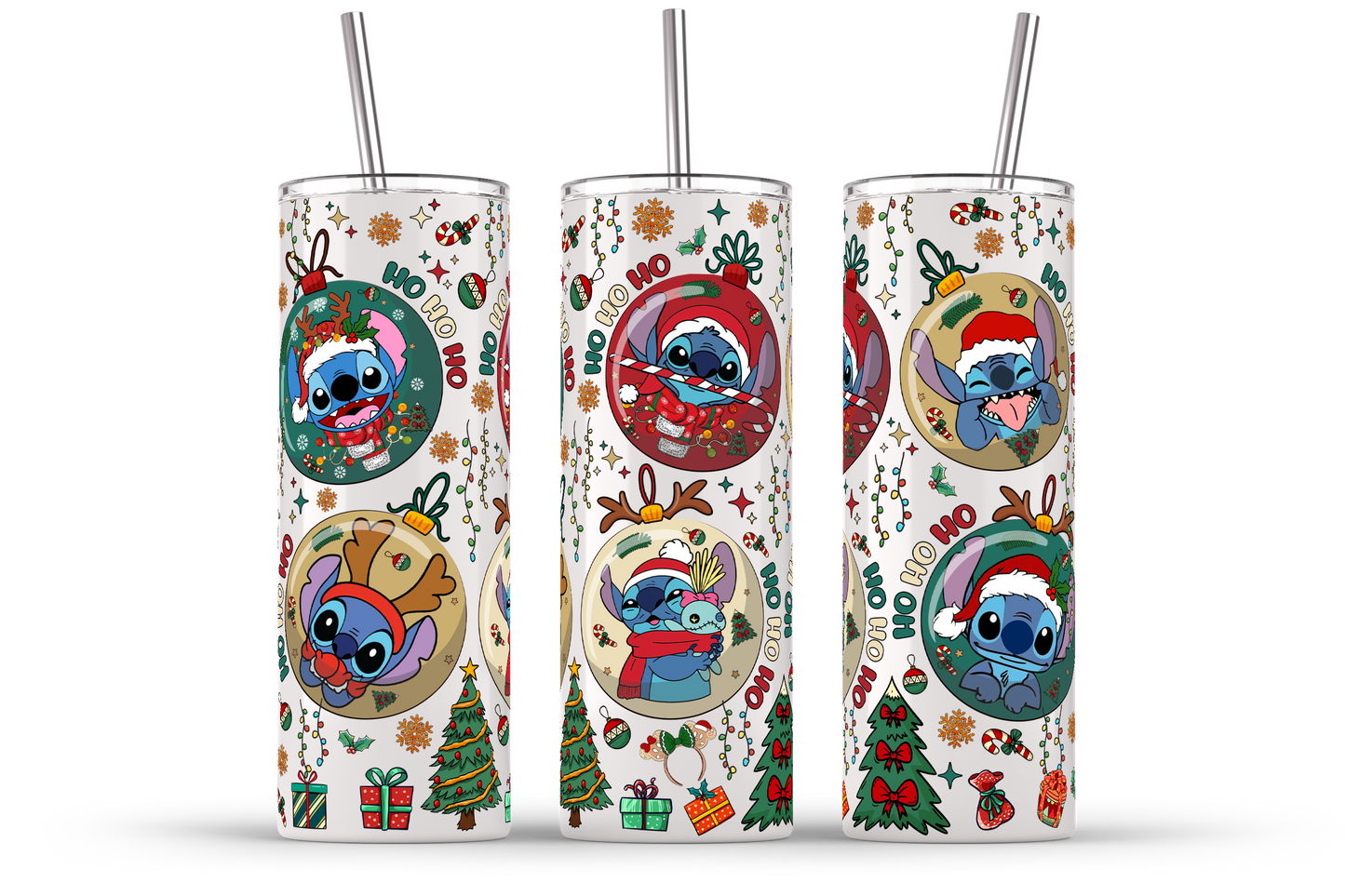 Christmas Tumbler Bundle, 20oz Skinny Straight