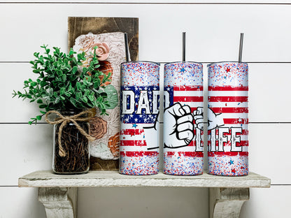 USA American Mama Tumbler Wrap, Mama Sublimation Design, 20 oz Skinny Tumbler, Western Patriotischer Tumbler PNG, Mom Messy Bun Digital Download