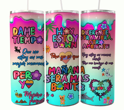 Karol 专辑 Tumbler，Karol Tumbler Wrap，Manana Sera Bonito PNG，Karol G 新专辑封面，Manana Sera Bonito，Pero Tu，kármika，Png