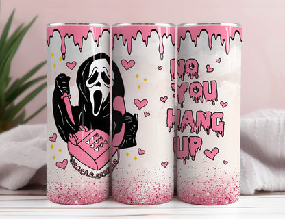 Hor Tumbler Wrap Png, 20oz Horror Halloween Sublimation Download