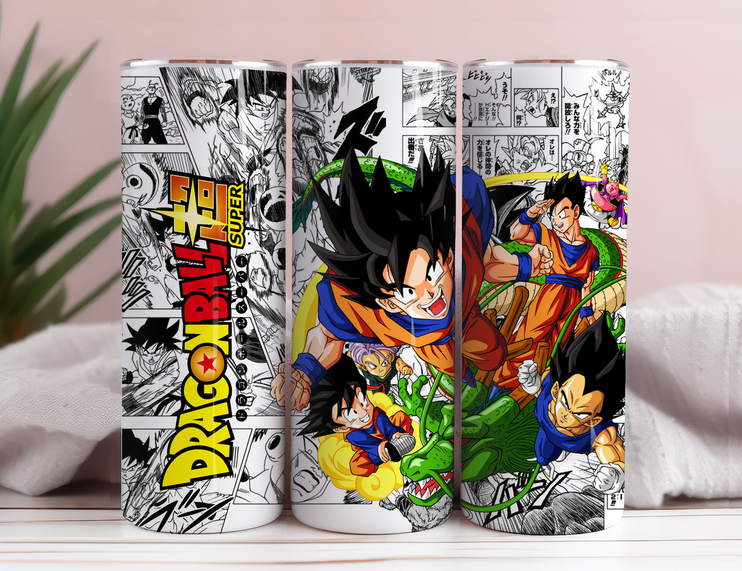 Cartoon Tumbler Bundle Wrap, Comic Tumbler, 20oz Skinny Straight, Goku Tumbler Wrap, Tumbler Sublimation, Anime Dragon Png, Png bundle, Png 1 - VartDigitals