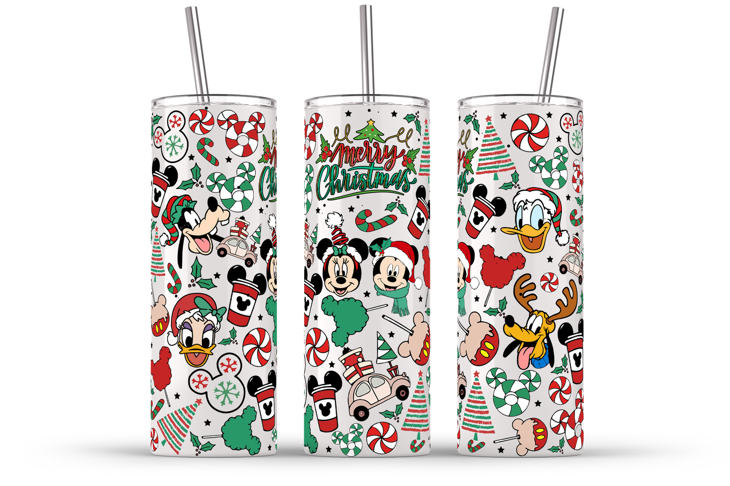 Weihnachtsbecher-Paket, 20oz Skinny Straight, 20oz Weihnachtsbecher, Weihnachtsbecher Wrap, Tumbler Wrap Png, Digitaler Download