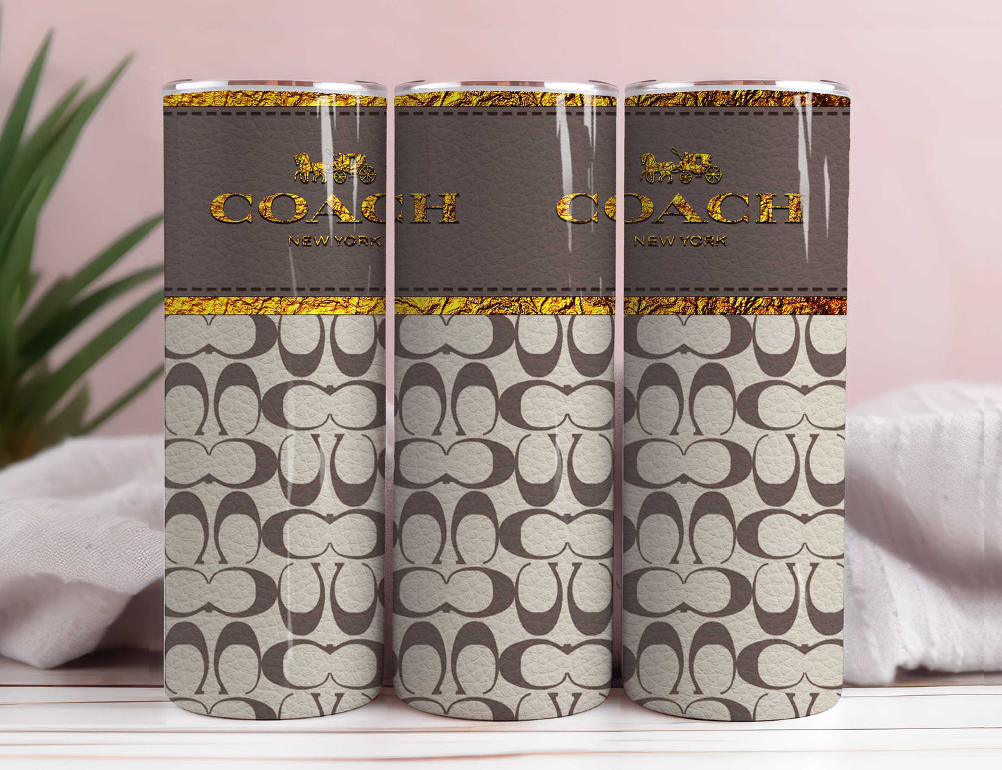 Bag Collection Tumbler 20oz Design,  Full Tumbler Wrap