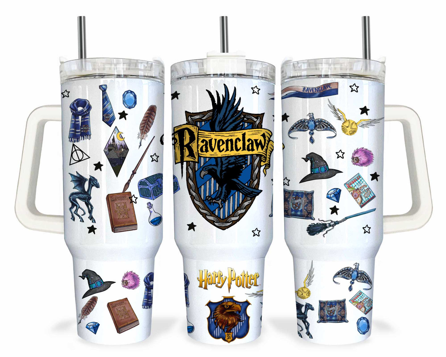 Magischer Zauberer 40oz Tumbler Wrap PNG, HP Quencher Tumbler Sublimation, Zauberer Tumbler Png, Potterhead Tumbler, Magic Wrap, Full Tumbler Wrap