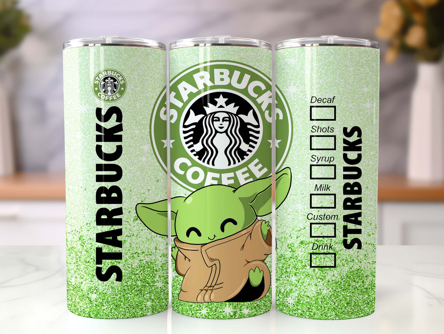 Bundle 20 oz Mickey und Freunde Starbucks Tumbler Wrap, Mickey Minnie Tumbler PNG, Baby Yoda Tumbler, Pooh Kaffee Tumbler Sublimation