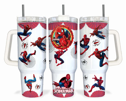 Spinne 16oz Wrap, 16oz Libbey Glas Wrap, Superhelden Wrap, Superheld 16oz Libbey Wrap, Full Size Wrap, Sublimation Wrap, Spinne PNG 