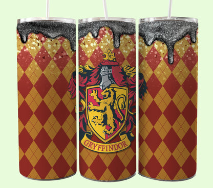 Magischer 20oz Tumbler Wrap PNG, HP Skinny Tumbler Sublimation, Zauberer Tumbler Png, Potterhead Tumbler Png, Hogwarts Wrap, Harry Magic Png