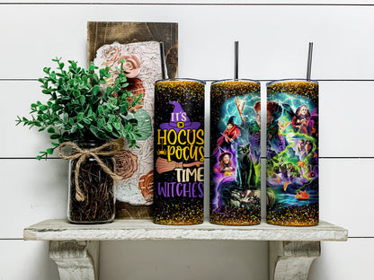 Bundle Hocus Pocus Tumbler, Halloween Tumbler 20oz Skinny Sublimation, HorrorFilm Tumbler Digitales Design, PNG Sofort Download