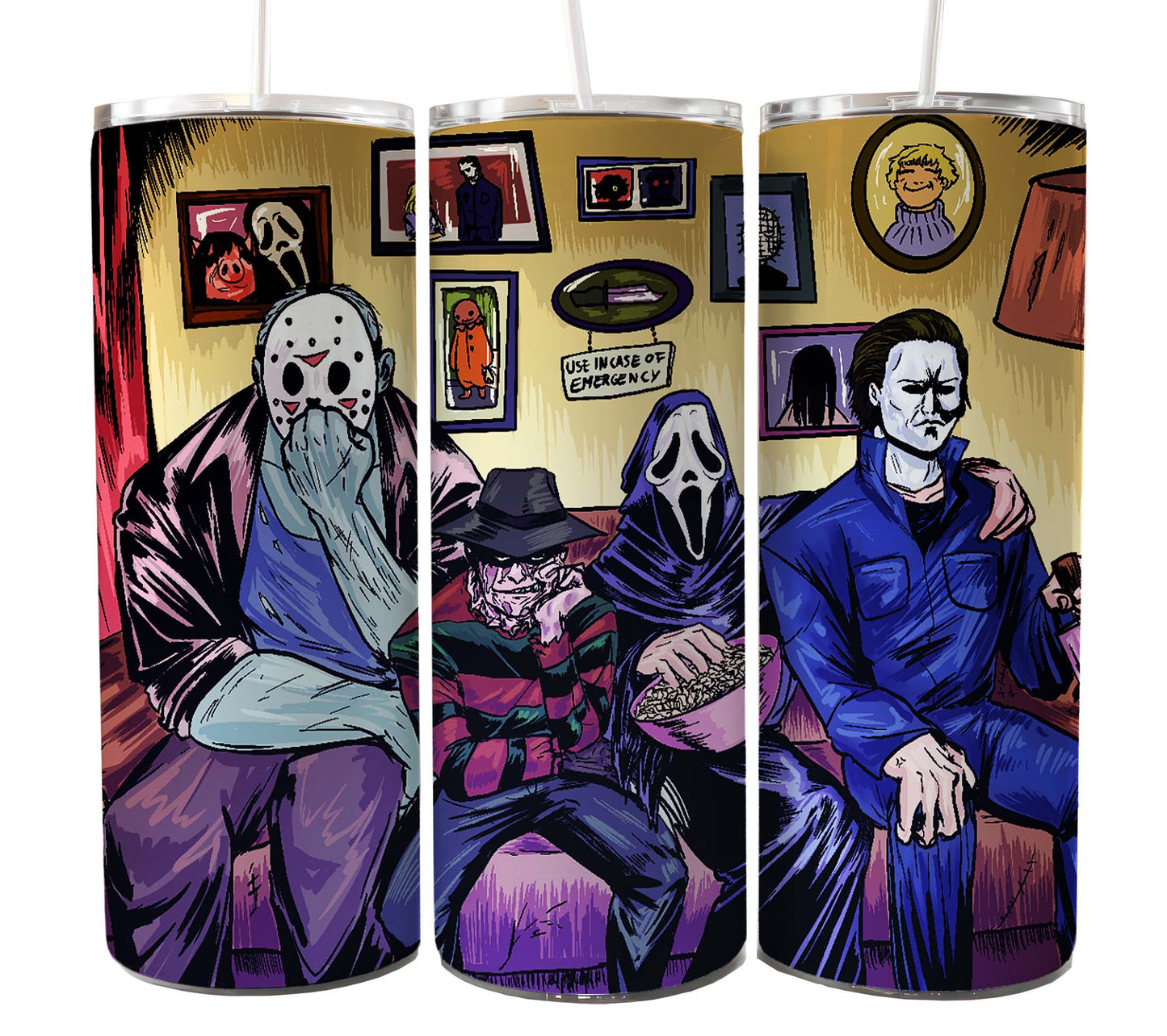 60+ Bundle 20oz Tumbler Wrap Halloween CT06