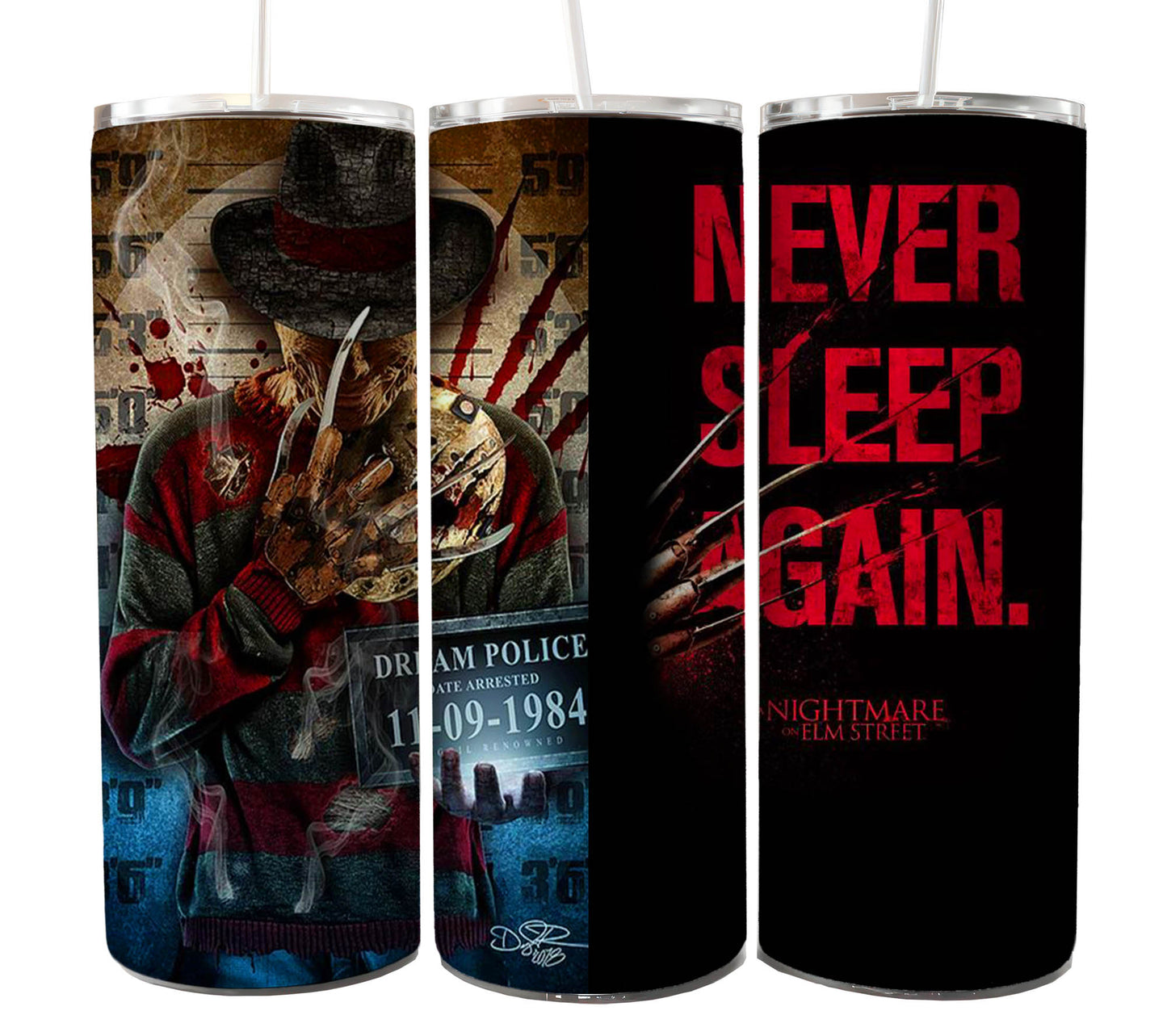 60+ Bundle 20oz Tumbler Wrap Halloween CT06