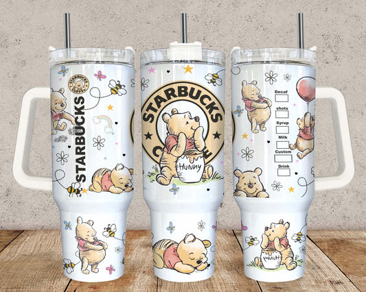 40oz Tumbler  Wrap, Fall 40oz Tumbler PNG 1