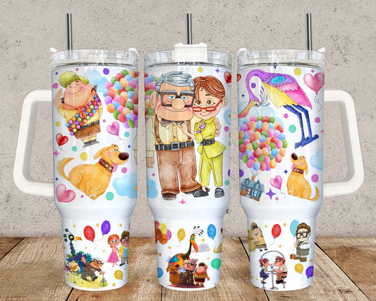 Tumbler 40oz Quencher wrap, valentine Tumbler Wrap 1