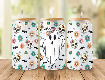 Halloween Bundle 16oz Libbey Glass Can Wrap