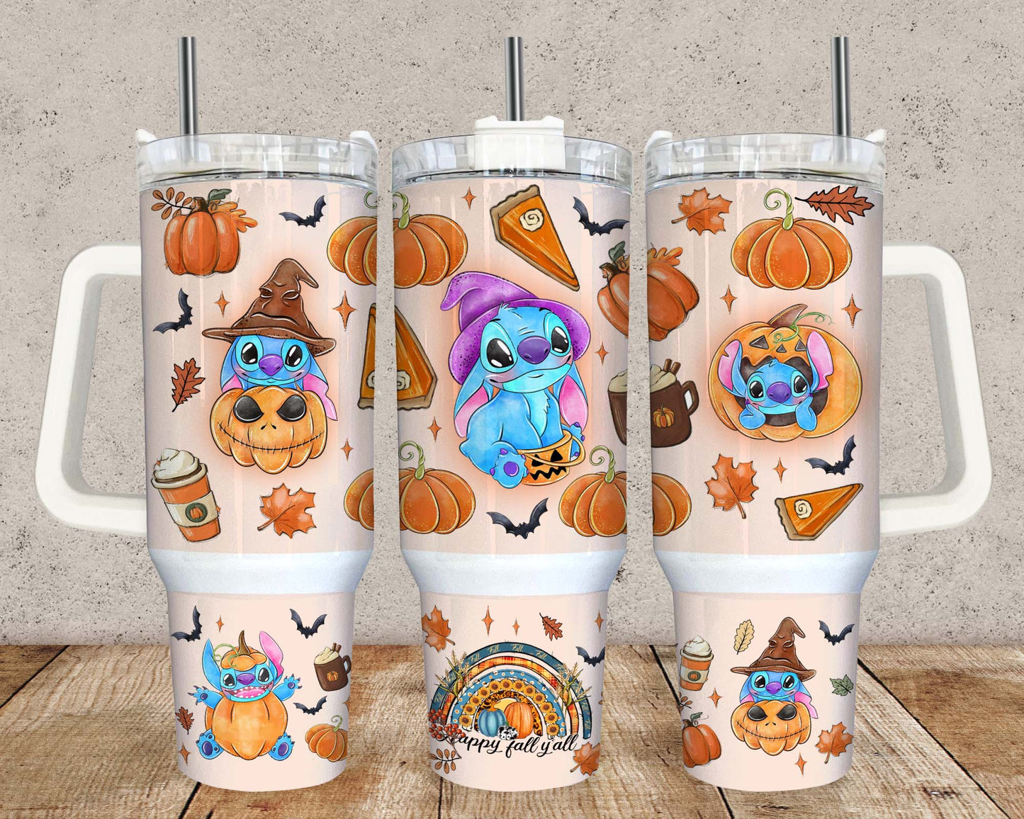 Magischer Zauberer 40oz Tumbler PNG, HP Quencher Tumbler Sublimation, Zauberer Tumbler Png, Potterhead Tumbler, Magic Wrap, Full Tumbler Wrap