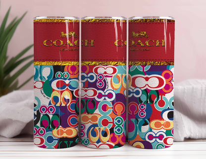 Bag Collection Tumbler 20oz Design,  Full Tumbler Wrap