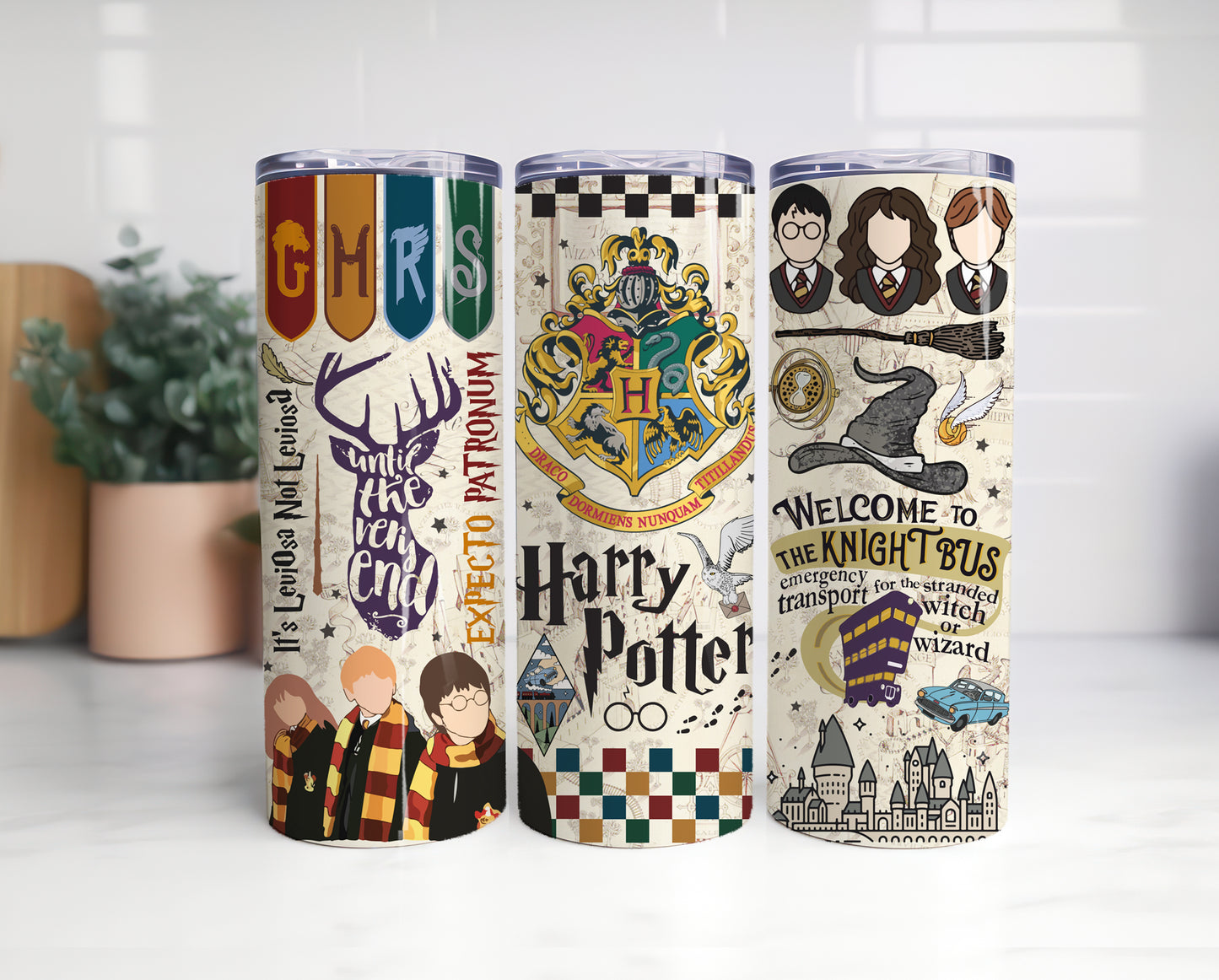 Harry Magic Tumbler, HP Tumbler Png, 20oz Skinny Straight, HP Tumbler Wrap, Full Tumbler 1 Wrap, Sublimation Print, Digital Instant Download 2 - VartDigitals