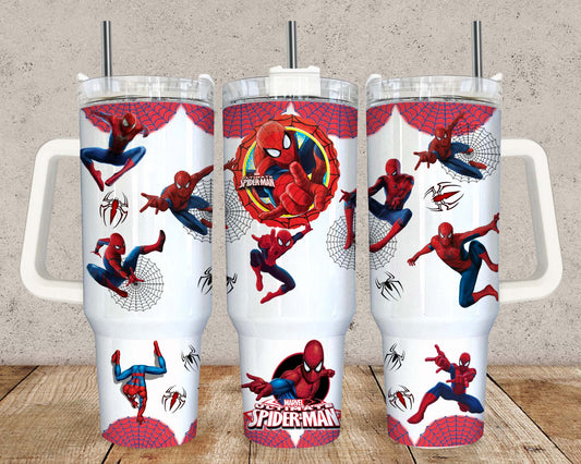 Spinne 16oz Wrap, 16oz Libbey Glas Wrap, Superhelden Wrap, Superheld 16oz Libbey Wrap, Full Size Wrap, Sublimation Wrap, Spinne PNG 