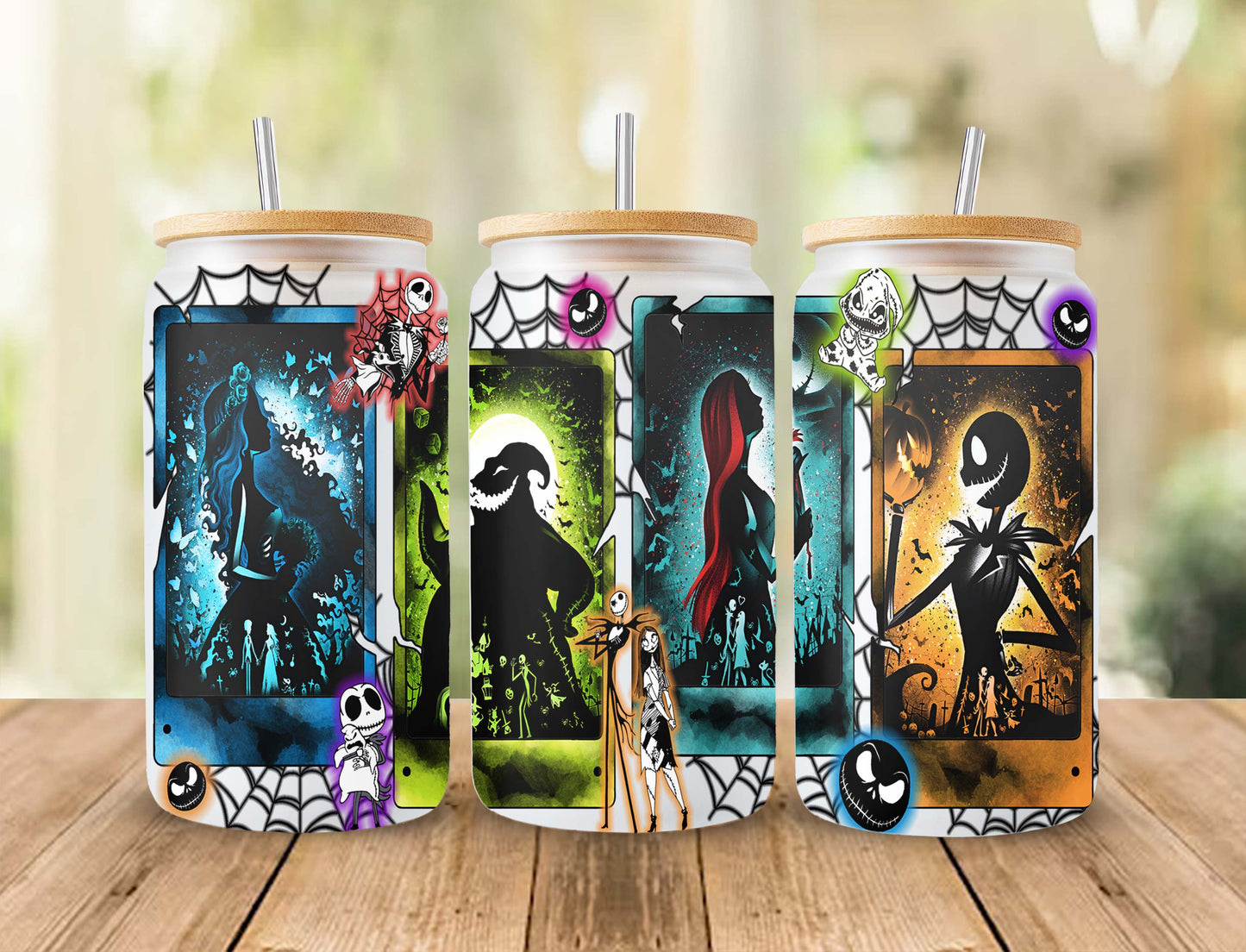 Scary Movie Nightmare Tumbler Wrap, 16oz Can Glass 32