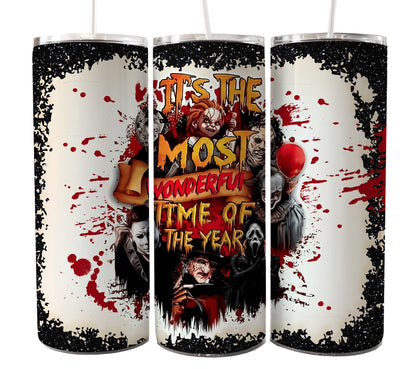 60+ Bundle 20oz Tumbler Wrap Halloween CT06