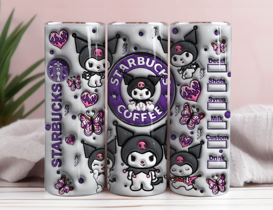 20oz Tumbler Wrap 3D KT