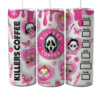 60+ Bundle 20oz Tumbler Wrap Halloween CT06