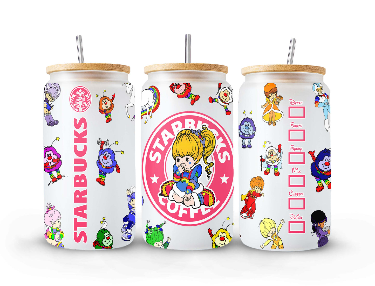 80er Jahre Cartoon Dose Glas, 16oz Dose Glas Wrap Design PNG, Retro Cartoon 80er Jahre Tumbler, 80er Jahre Cartoons png, Retro 80er Jahre Cartoons Tumbler Wrap, Png 1 