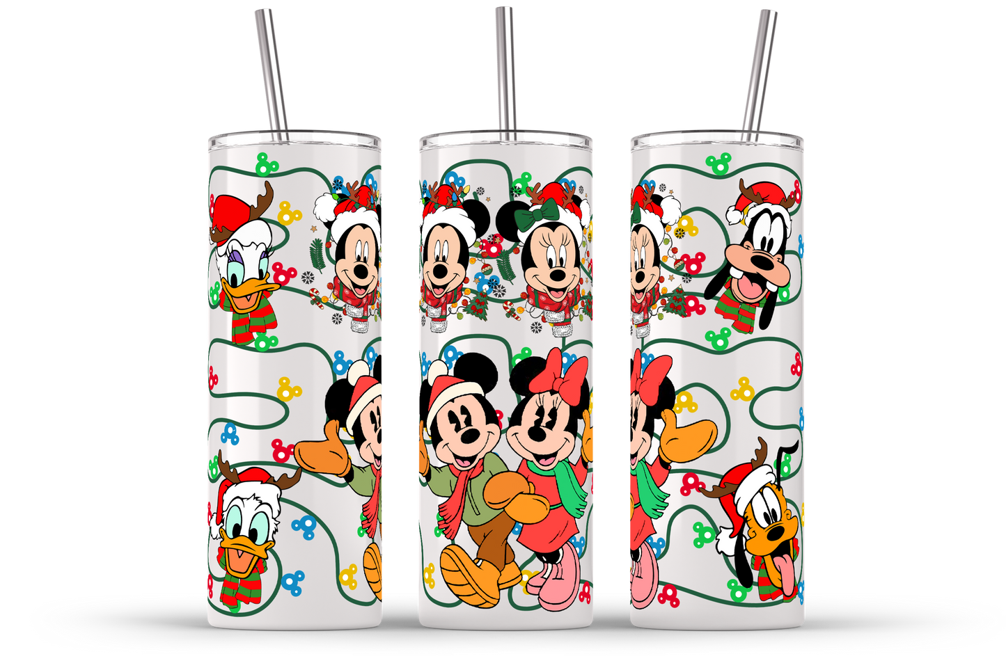 Christmas Tumbler Bundle, 20oz Skinny Straight