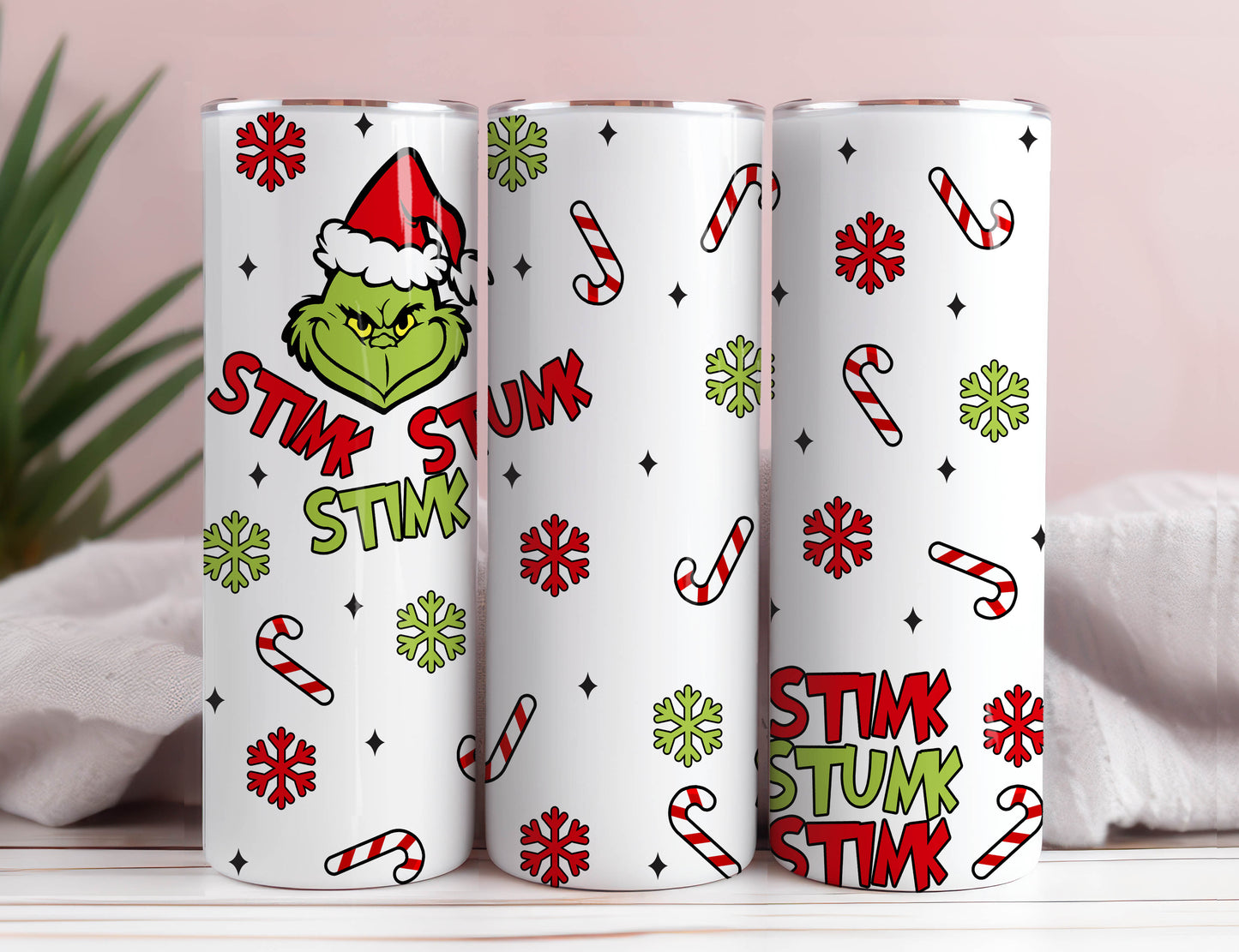 Christmas Tumbler Wrap Png Bundle, Christmas 20oz tumbler wap