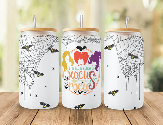 Sanderson Sisters 16oz Libbey Glas Dose Tumbler Sublimation Design, Apotheker Png, Witchy Vibes, Dose Tumbler Design PNG Digital Download 3