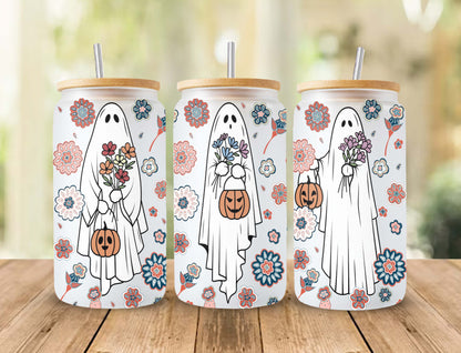 Halloween Bundle 16oz Libbey Glass Can Wrap