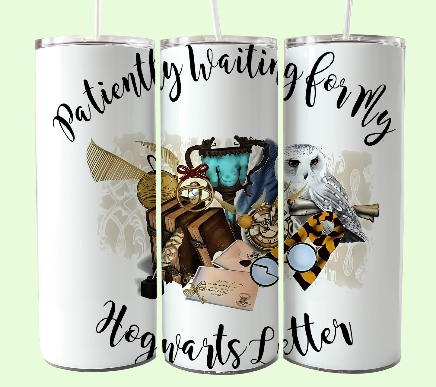 Magischer 20oz Tumbler Wrap PNG, HP Skinny Tumbler Sublimation, Zauberer Tumbler Png, Potterhead Tumbler Png, Hogwarts Wrap, Harry Magic Png