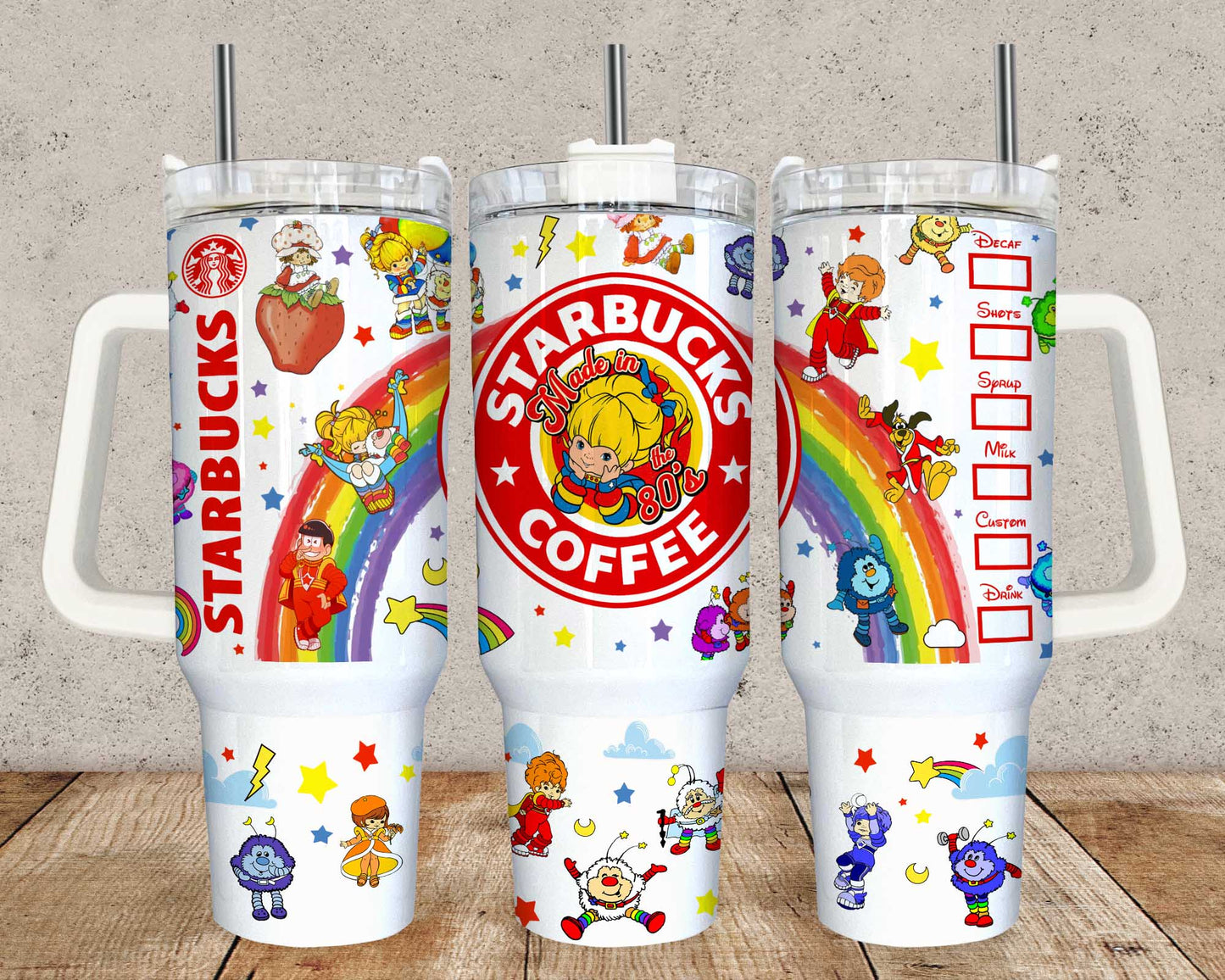 Bundle Cartoon-Figuren 40 oz Tumbler Wrap, Halloween Quencher Tumbler Sublimation, Cartoon Tumbler Png, Princess Wrap, Nightmare Scary